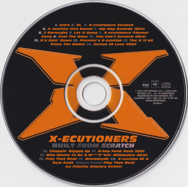 X-ecutioners* : Built From Scratch (CD, Album)