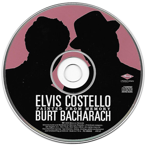 Elvis Costello With Burt Bacharach : Painted From Memory (CD, Album, Club, CRC)