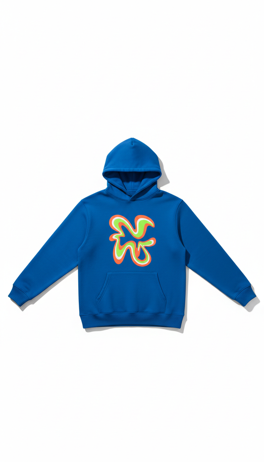 Blue Artist Collab Hoodie Limited Run