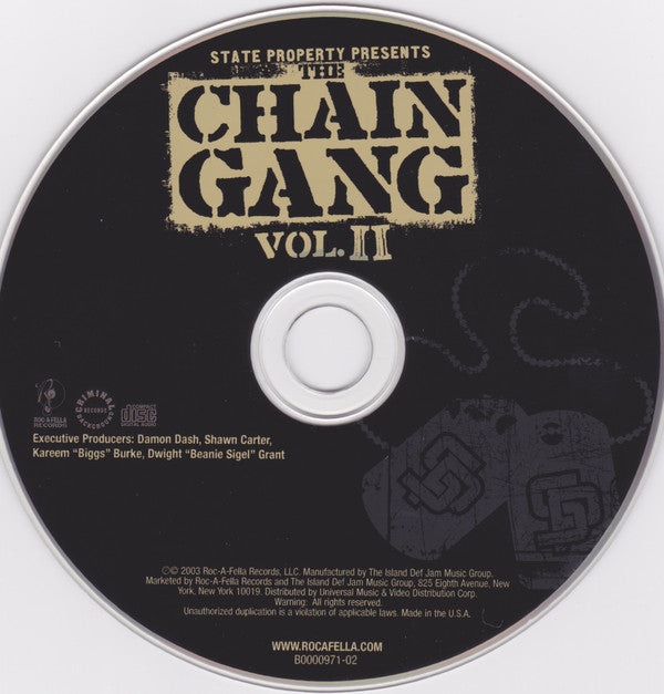 State Property : The Chain Gang Vol. II (CD, Album)