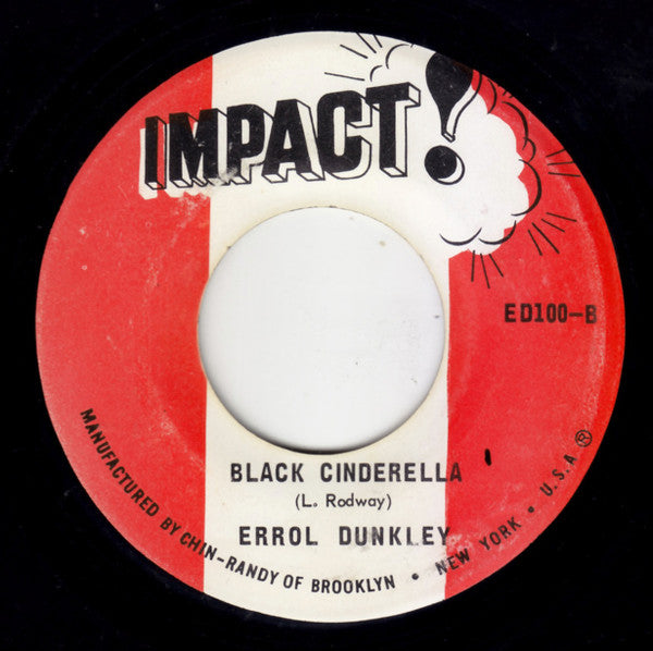 Errol Dunkley : Black Cinderella (7")