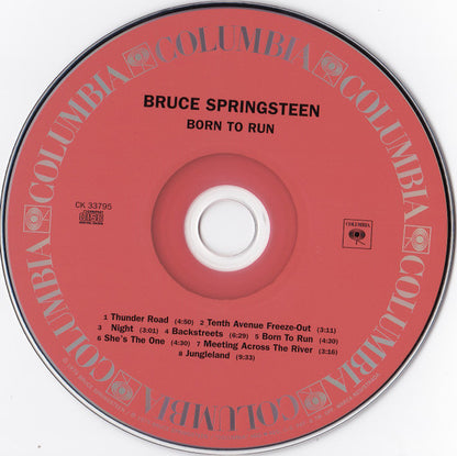 Bruce Springsteen : Born To Run (CD, Album, RE, DAD)