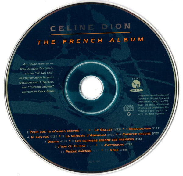 Céline Dion : The French Album (CD, Album)