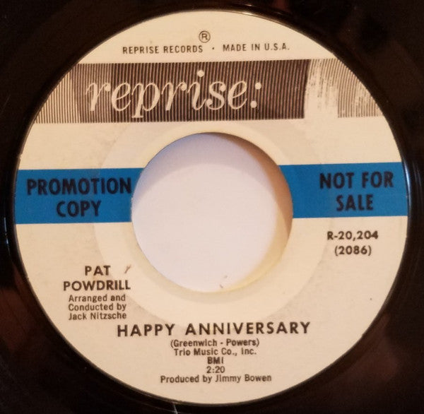 Pat Powdrill : I Forgot More Than You'll Ever Know (7", Single, Promo)