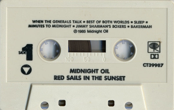 Midnight Oil : Red Sails In The Sunset (Cass, Album, Dol)