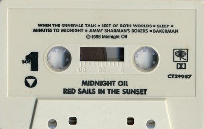 Midnight Oil : Red Sails In The Sunset (Cass, Album, Dol)