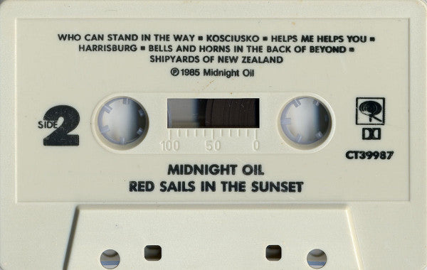 Midnight Oil : Red Sails In The Sunset (Cass, Album, Dol)
