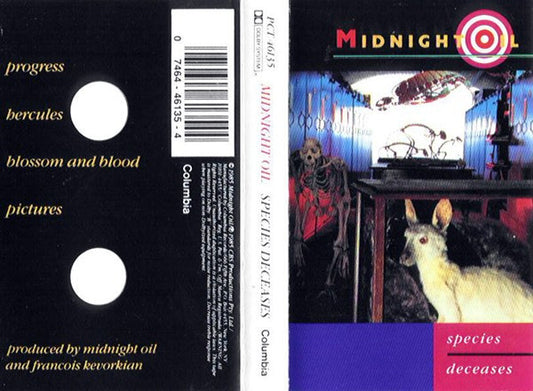 Midnight Oil : Species Deceases (Cass, EP, Dol)