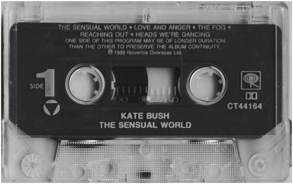 Kate Bush : The Sensual World (Cass, Album)