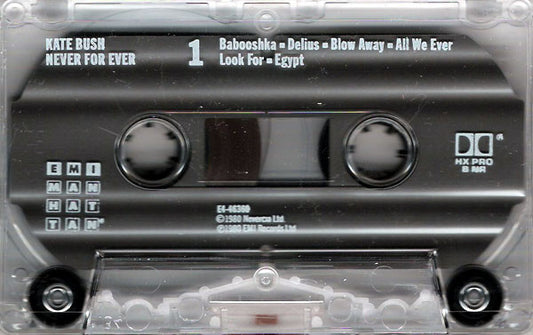 Kate Bush : Never For Ever (Cass, Album, RE)