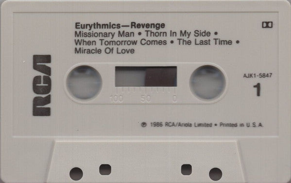 Eurythmics : Revenge (Cass, Album)