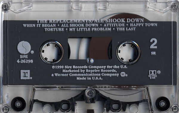 The Replacements : All Shook Down (Cass, Album, SR,)