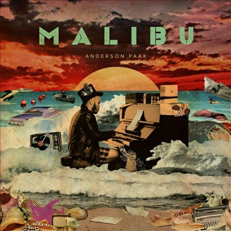 Anderson Paak - Malibu [Explicit Content] Poster, Digital Download Card) (LP) M