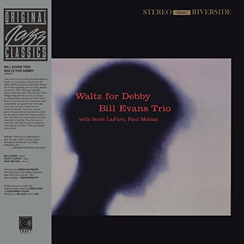 Bill Evans Trio - Waltz For Debby (Original Jazz Classics Series) [LP] (LP) M