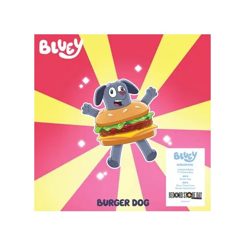 Bluey - Burger Dog / Bluey Theme Tune (Burger Dog Ver) (Rsd 4.12.25) 7" Single (LP) M
