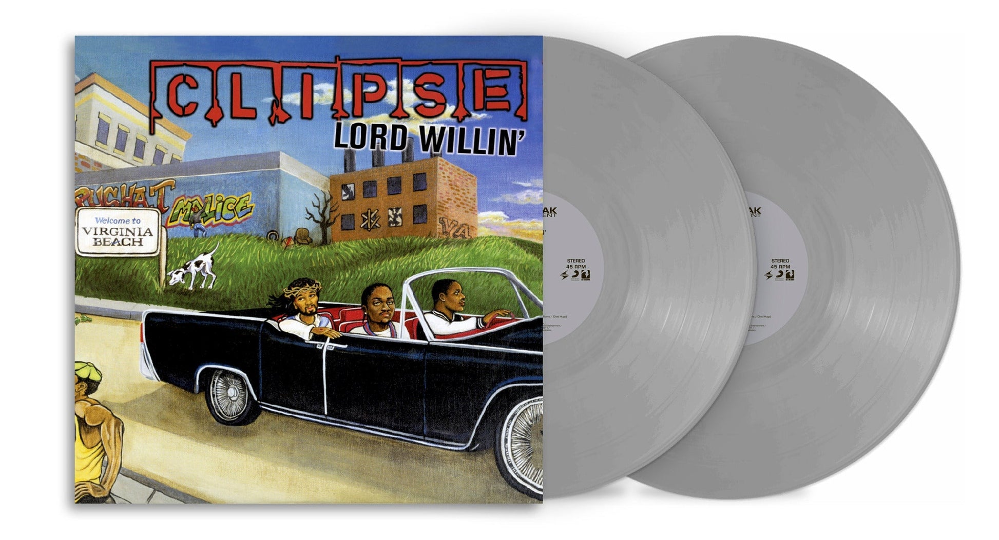 Clipse - Lord Willin’ [Silver Vinyl] [2LP] (LP) M