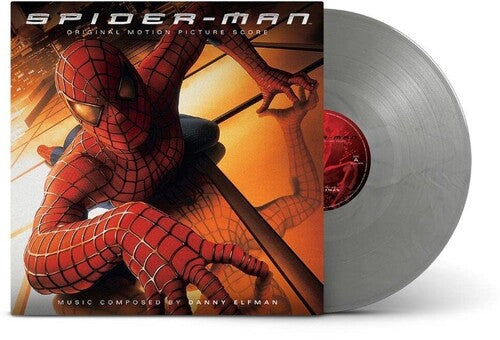 Danny Elfman - Spider-Man (Original Score) (Colored Vinyl, Silver, 180 Gram Vinyl, Gatefold LP Jacket, Poster) (LP) M