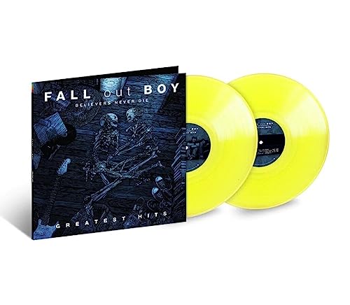 FALL OUT BOY - Believers Never Die - Greatest Hits [Neon Yellow 2LP] (LP) M