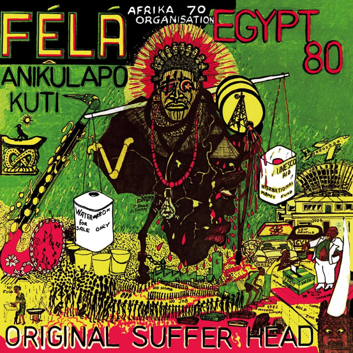 Fela Kuti - Original Sufferhead (Opaque Light Green Vinyl) (LP) M