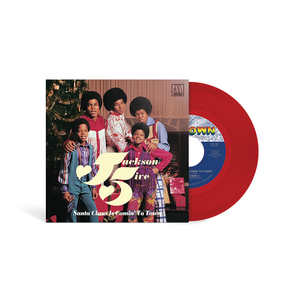 JACKSON 5 - Santa Claus Is Comin' To Town [Red 7" Single] (LP) M