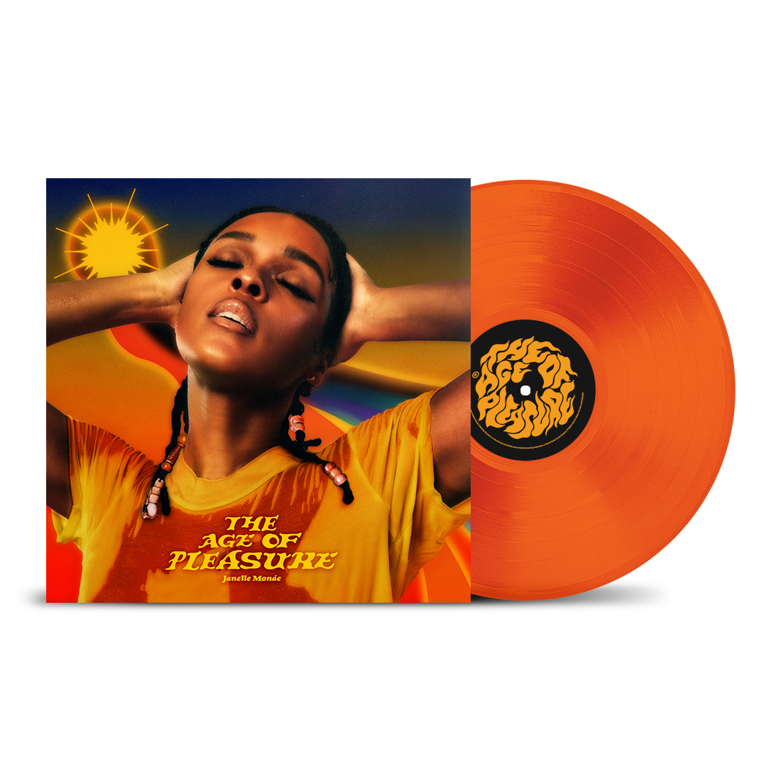 Janelle Monáe - The Age of Pleasure (Indie Exclusive Gatefold on Orange Crush Vinyl) (LP) M