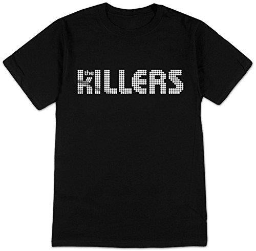 KILLERS - Men'S Killers White Logo Shirt, Black, Large (LP) M