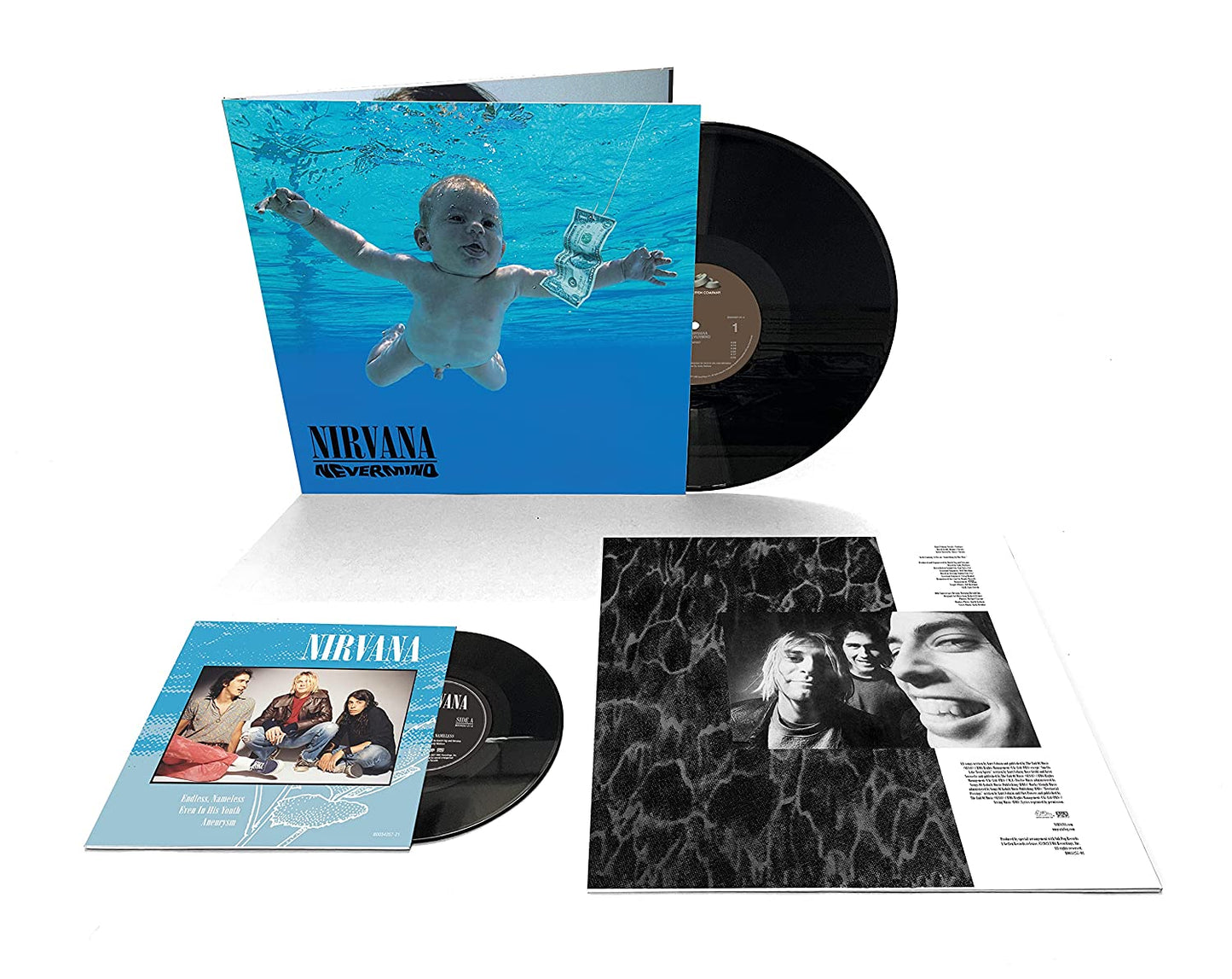 Nirvana - Nevermind (30th Anniversary Edition) (Limited Edition, 180 Gram Vinyl + Bonus 7") (LP) M