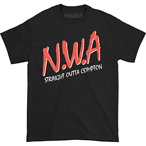 N.W.A. - N.W.A. STRAIGHT OUTTA COMPTON BLACK SS TEE XL (LP) M