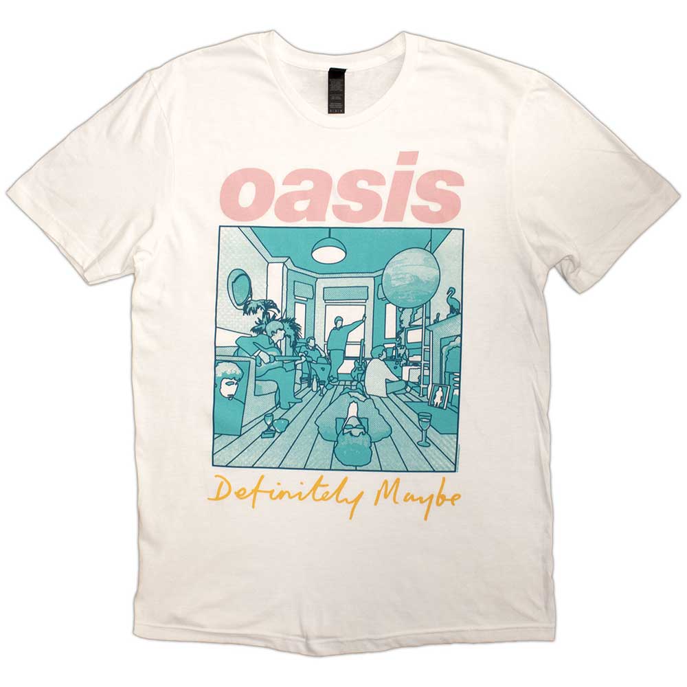 Oasis - Definitely Maybe Illustration Colour (LP) M White