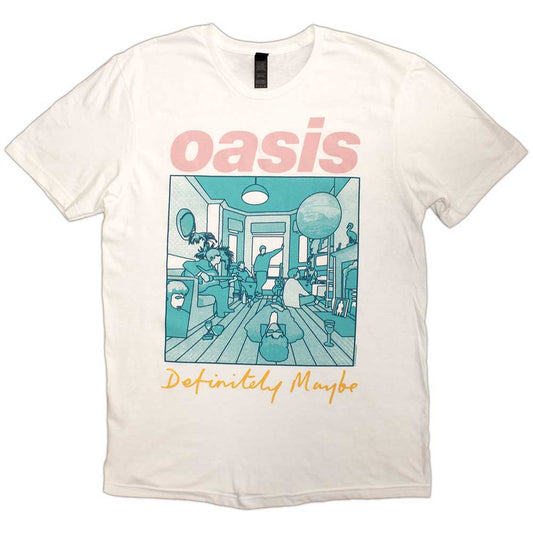 Oasis - Definitely Maybe Illustration Colour (LP) M White