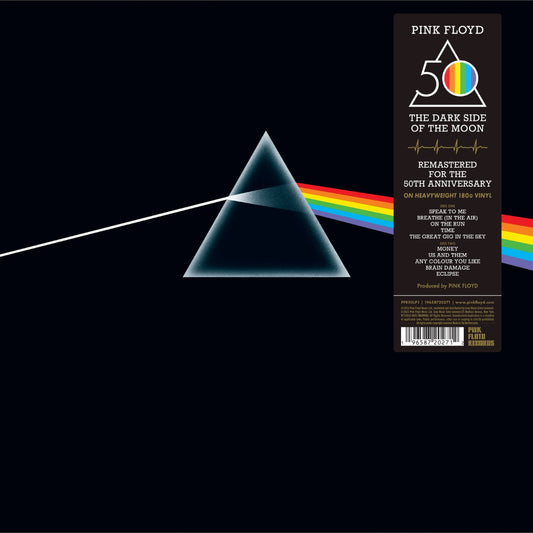 Pink Floyd - The Dark Side Of The Moon (50th Anniversary Edition) (180 Gram Vinyl, Sticker, Remastered, Gatefold LP Jacket) (LP) M