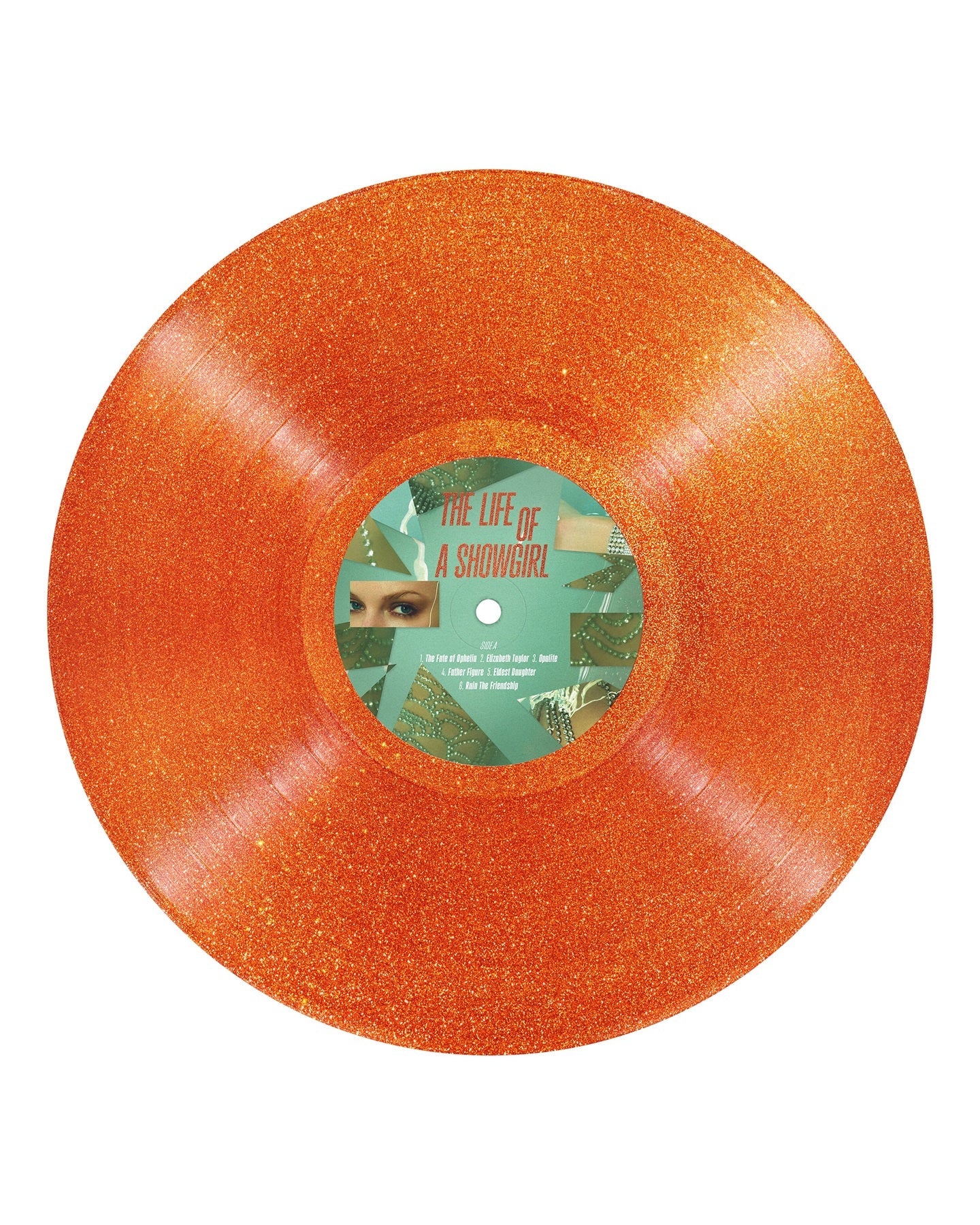 Taylor Swift - The Life Of A Showgirl [Sweat And Vanilla Perfume Portofino Orange Glitter Vinyl] (LP) M