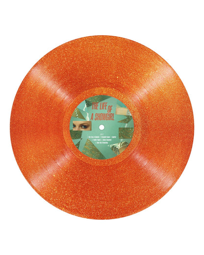 Taylor Swift - The Life Of A Showgirl [Sweat And Vanilla Perfume Portofino Orange Glitter Vinyl] (LP) M