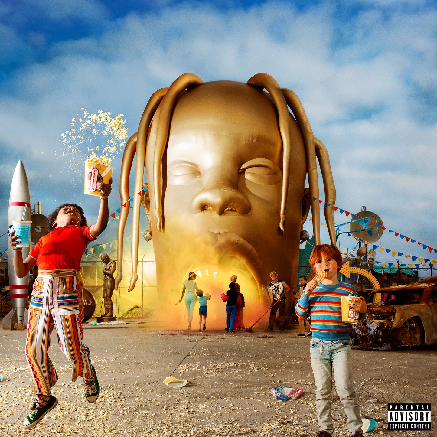 Travis Scott - Astroworld (150 Gram Vinyl, Download Insert) [Explicit Content] (2 Lp's) (LP) M