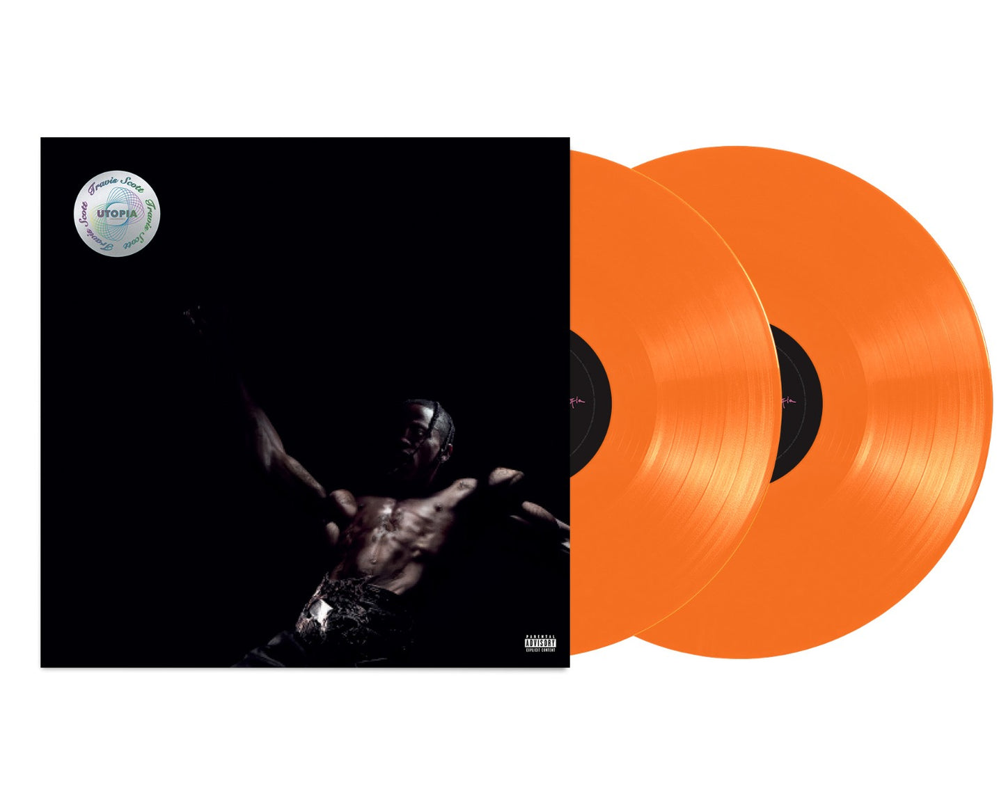 Travis Scott - Utopia [Explicit Content] (Indie Exclusive, Orange) (2 Lp's) (LP) M