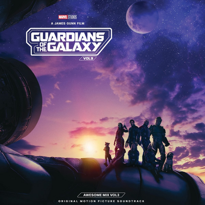 Various Artists - Guardians Of The Galaxy Vol. 3: Awesome Mix Vol. 3 (Limited Edition, Translucent Grape & Cobalt Blue Colored Vinyl, Bonus Poster) (2 Lp's) (LP) M