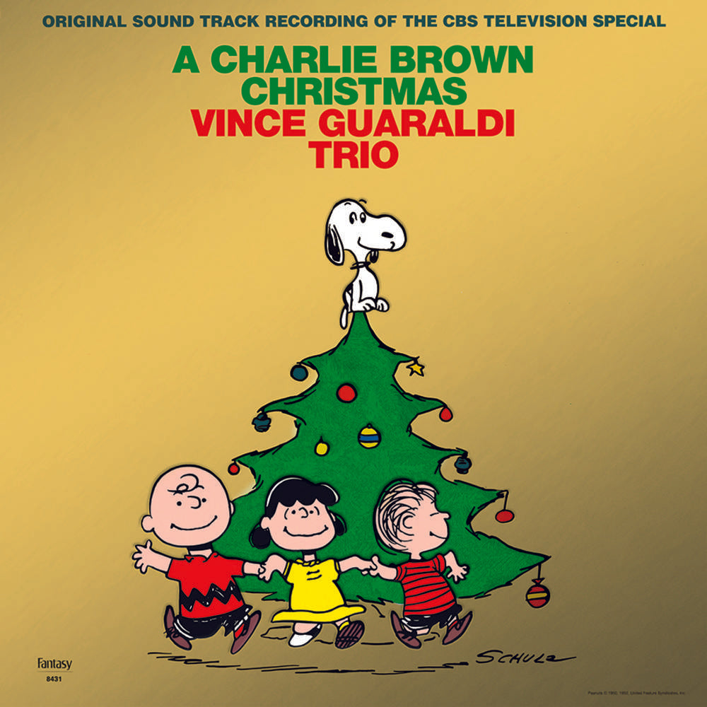 Vince Guaraldi Trio - A Charlie Brown Christmas (2022 Gold Foil Edition) (LP) M