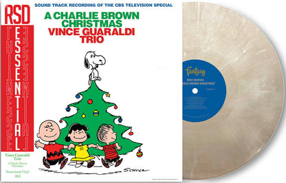 Vince Guaraldi Trio - A Charlie Brown Christmas (Think Indie Exclusive, Snowstorm Colored Vinyl) (LP) M