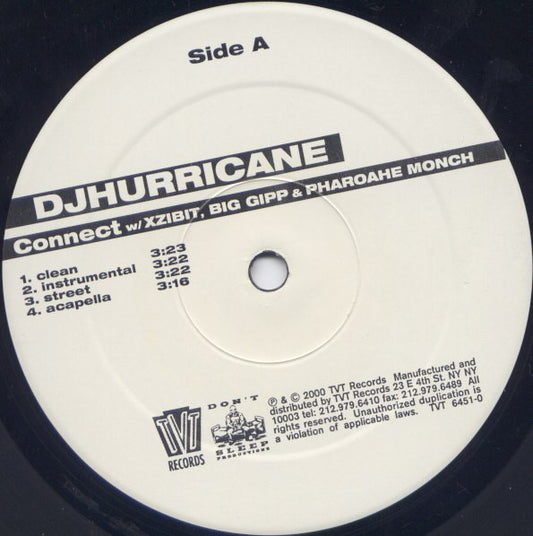 Hurricane (2) : Connect / The Life (12")