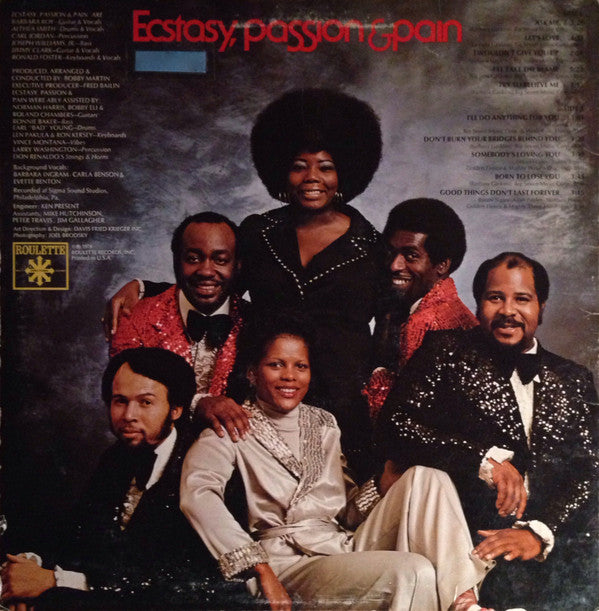 Ecstasy, Passion & Pain : Ecstasy, Passion & Pain (LP, Album)