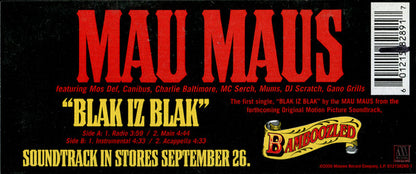 Mau Maus (3) : Blak Iz Blak (12")