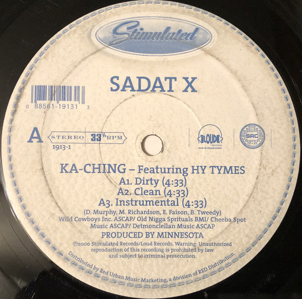 Sadat X : Ka-Ching / X-Man (12")