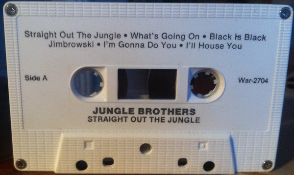 Jungle Brothers - Straight Out The Jungle (Cass, Album) VG+