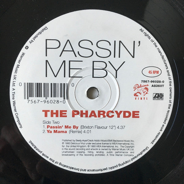The Pharcyde : Passin' Me By (12")