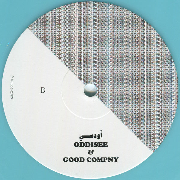 Oddisee &  Good Compny : Beneath the Surface (Live) (LP, Album, Ice)