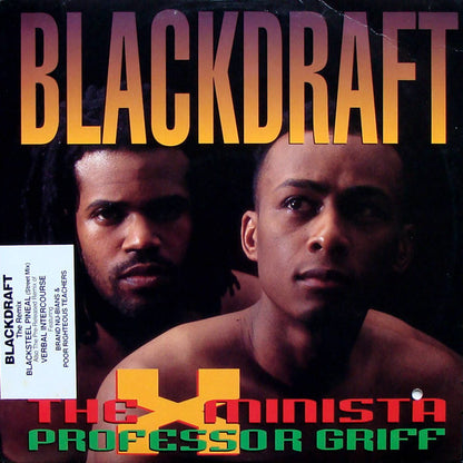 The X Minista Professor Griff* : Blackdraft (12", Promo)