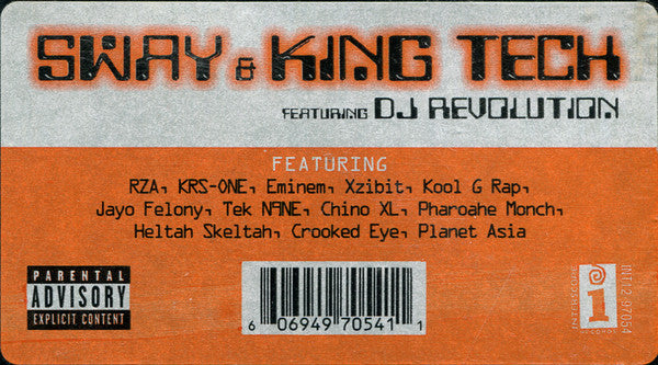 Sway & King Tech : The Anthem / Underground Tactics (12")