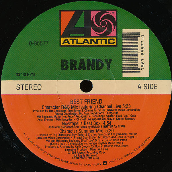 Brandy (2) : Best Friend (12")