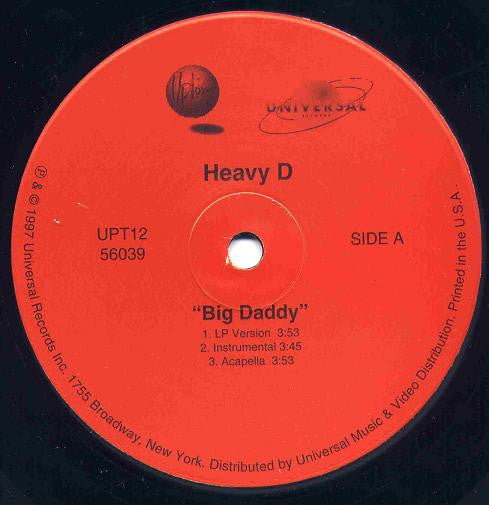 Heavy D : Big Daddy (12")