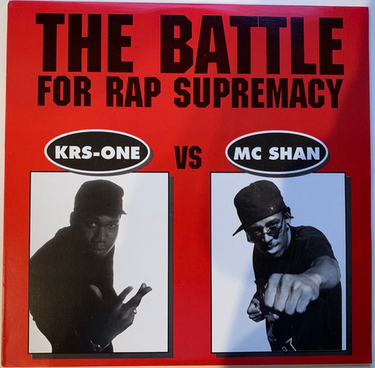 KRS-One VS MC Shan : The Battle For Rap Supremacy (LP, Comp)